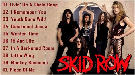 skid row songs youtube